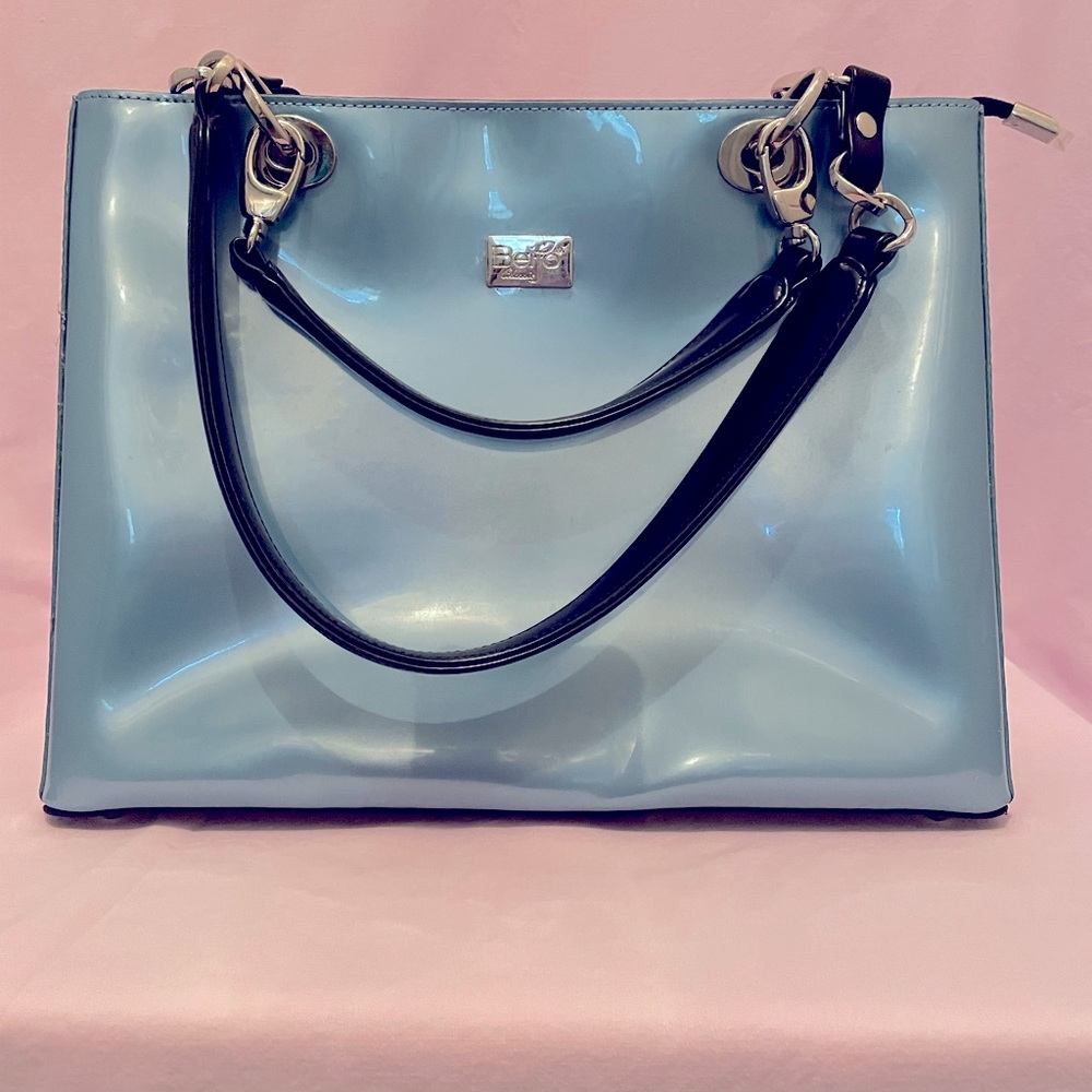 Pearl blue Beijo handbag